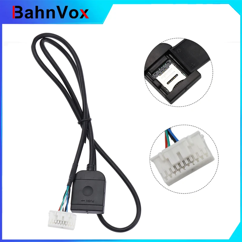 4G 20pin Sim Card Slot Adapter For Android Radio Multimedia Gps Cable Connector Car Accsesories Wires Replancement Part 1pc
