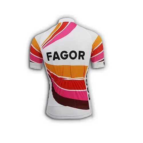 FAGOR TEAM Retro Classic Cycling Jerseys Set Racing Bicycle Summer Short Sleeve Clothing Kit Maillot Ropa Ciclismo