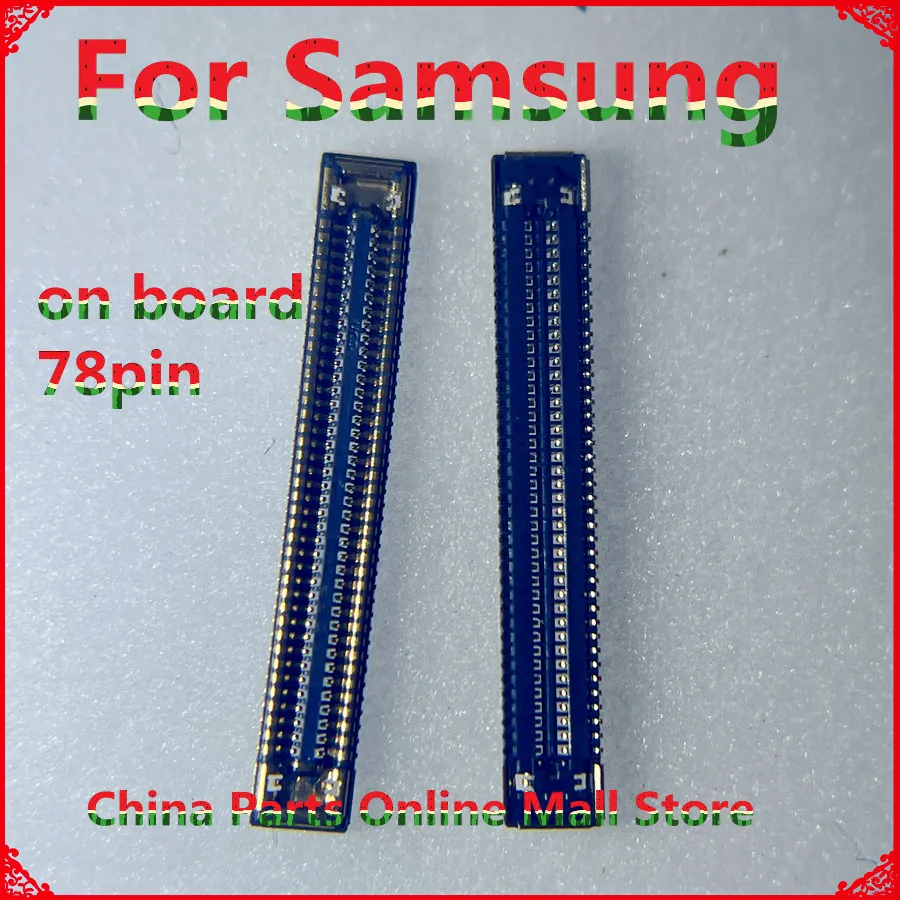 48PIN 78Pin Motherboard cable sub connector 10-50Pcs/Lot For Samsung  A125F A12 A125  M12 M127 M127F