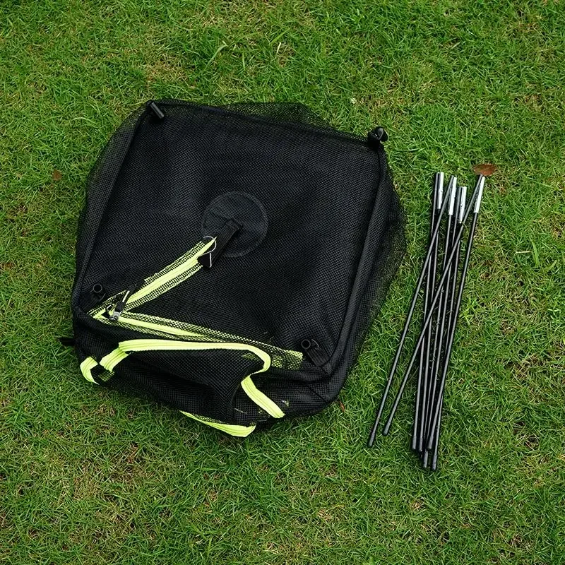 

Camping Cooking Tableware Draining Rack Picnic Vegetables and Fruits Anti-Mosquito Folding Racks Drying Mesh Storage Storage