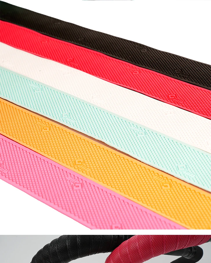 Odi Rennrad Bar Tape ultraleichte Fahrrad Lenker riemen hohe Zähigkeit pu/eva Diamant Textur Anti-Rutsch-Griff Gürtels tange Wrap – Detail 17