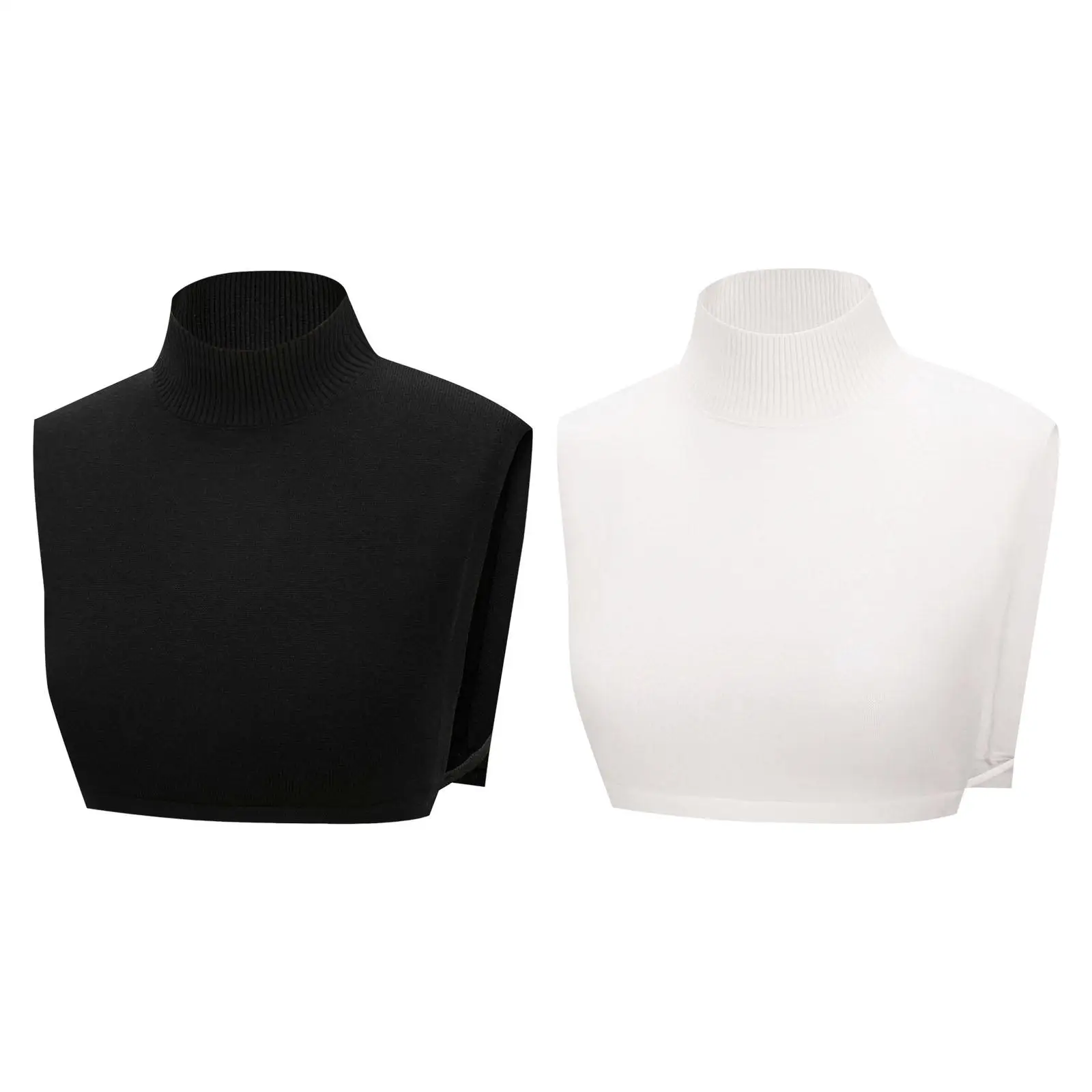 

Fake Turtleneck Cover Detachable Neckline High Neck Winter Soft Top for Shirt