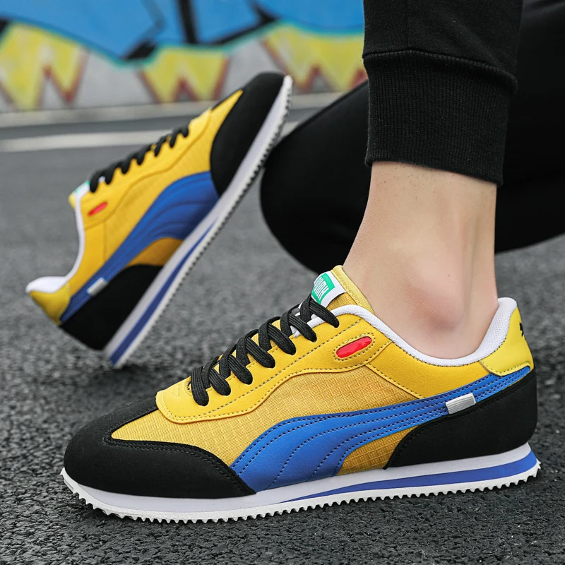 

Мужская обувь. Дышащая универсальная сетчатая обувь. Повседневная спортивная модная обувь. Мужские универсальные износостойкие кроссовки для мужчин.