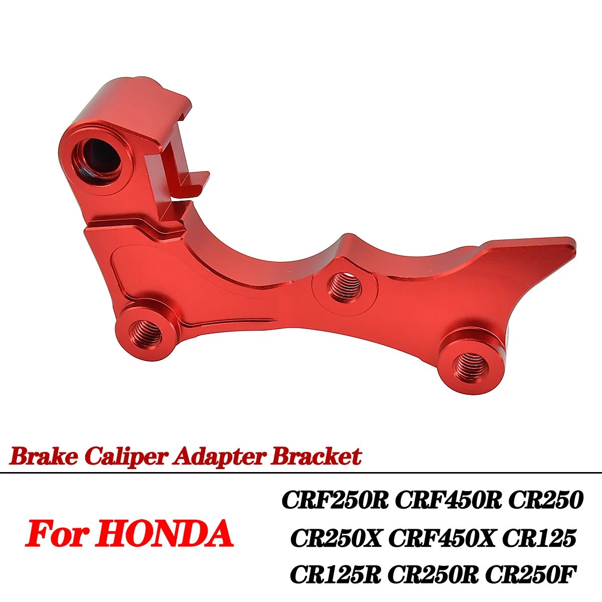 

For HONDA CR CRF 125R 250X 450R 450XCRF250R CRF450R CR125 CRF250X CRF250X CRF450X Motocross 270MM Brake Caliper Adapter Bracket