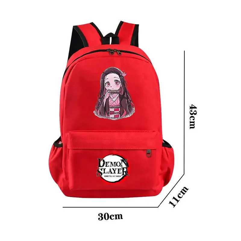 Demon Slayer Backpack Student Back To School Backpack for Teenager Boys Girls Children Bookbag Student Anime Casual School Bags