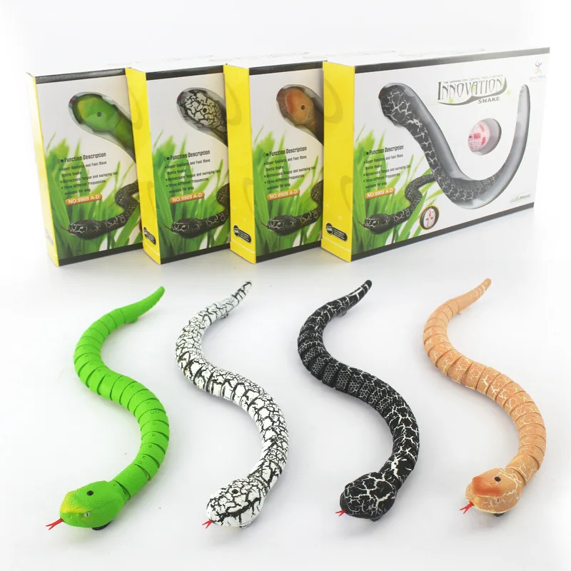 Serpenti a sonagli RC telecomandati Serpenti Trucchi di animali Giocattoli per bambini FSWOB