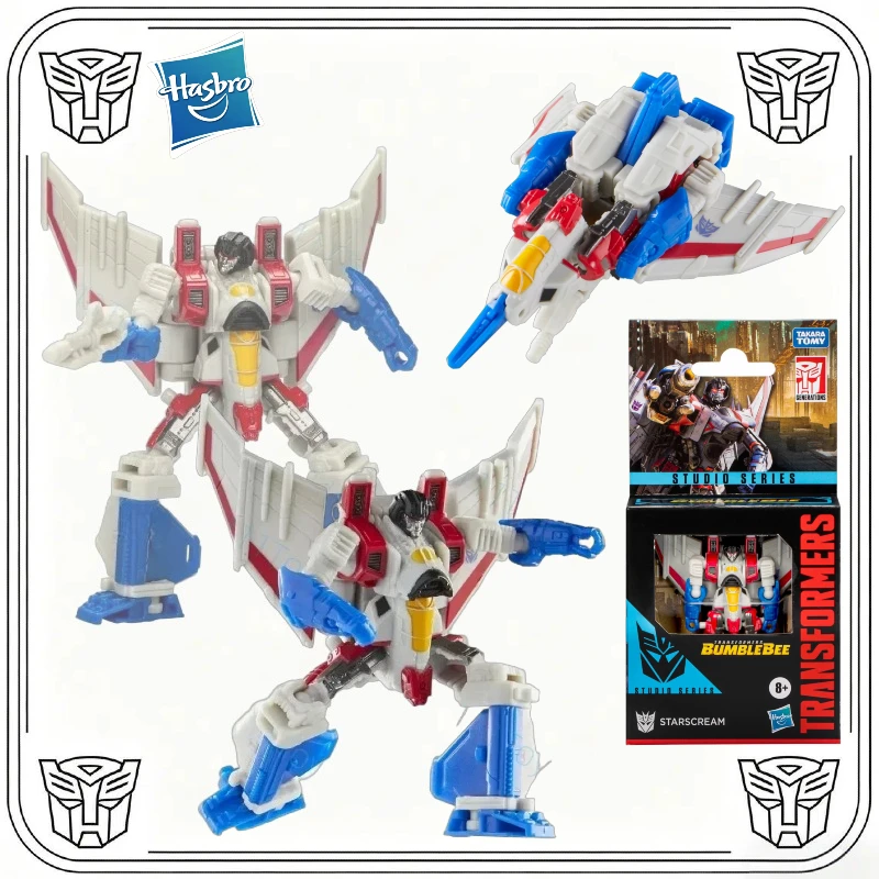

В НАЛИЧИИ: Трансформируемые игрушки Hasbro Studio Series Core Class Starscream, фигурка робота, коллекционные игрушки, подарки, товары для хобби