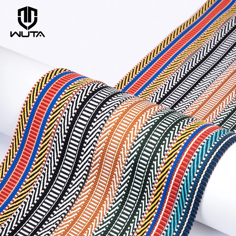 WUTA Luxury Webbing Strap for Bag Thick Cotton Webbing Replace Purses Straps DIY Crossbody Bag Accessories 5 Meter 35mm