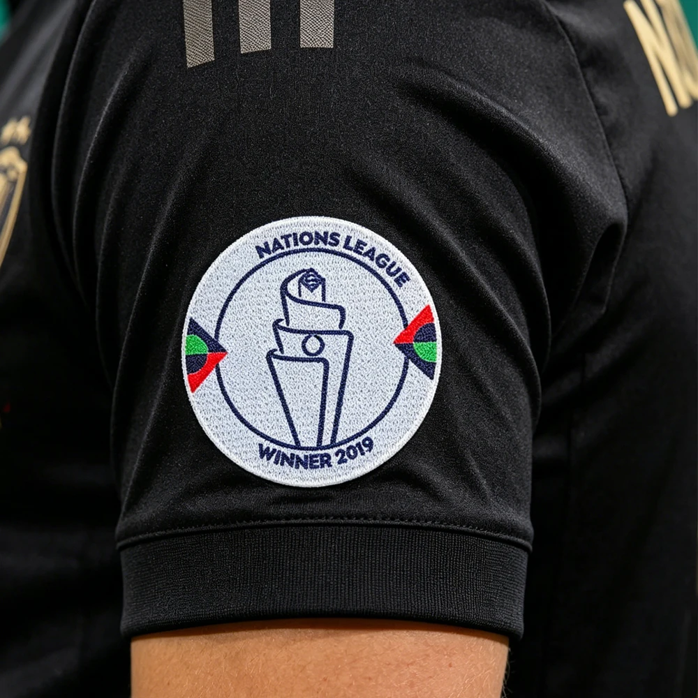 2019 2021 Football Print Patch Badges France 2023 2025 Soccer Patch Hot Stamping for Portugal Soccer Team