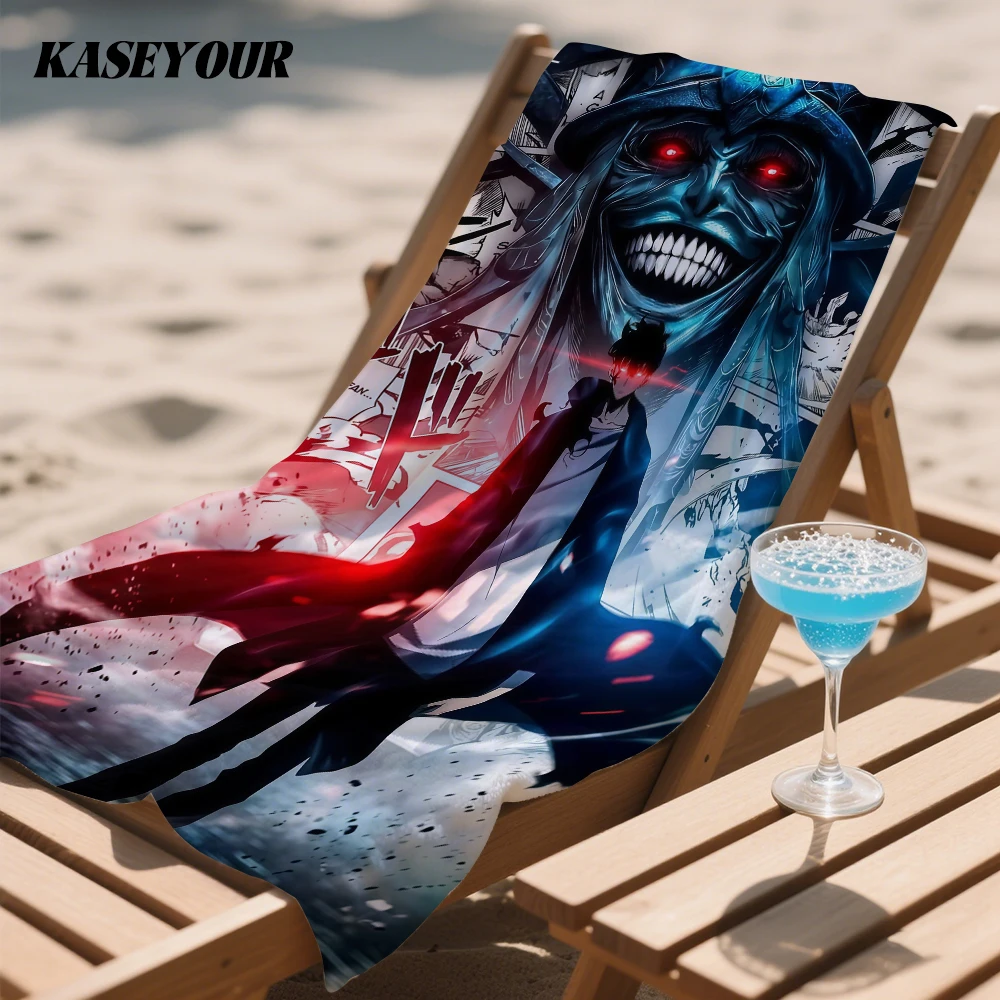 Camp Towel Microfiber - Anime S-solo leveling Hızlı Kuruyan Banyo
