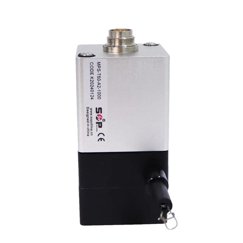 WPS-T50 طول واسع قياس مستشعر موضع الحبل رسم سلك التشفير لصناعة المياه