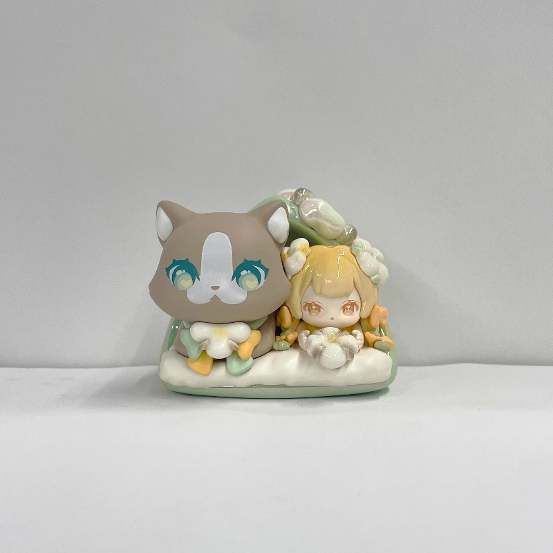 Echte Sweet Emily Cat Moni Cat Companion Series Blind Box Designer Speelgoed Garage Kit Schattige pop cadeau voor meisje Desktop Ornament