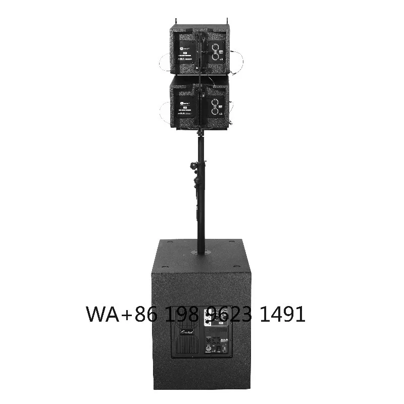 16 Inch Active Subwoofer 2*8 Inch Passive Line Array Speaker Professional Stage o System