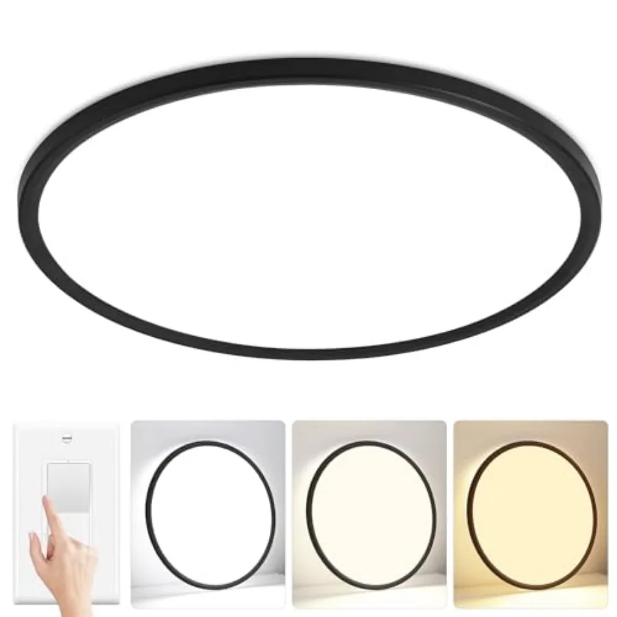 

Потолочный светильник скрытого монтажа 42W 40LM с регулировкой яркости и возможностью выбора цветовой температуры 3000K/4000K/6500K, современный светодиодный потолочный светильник для столовой K