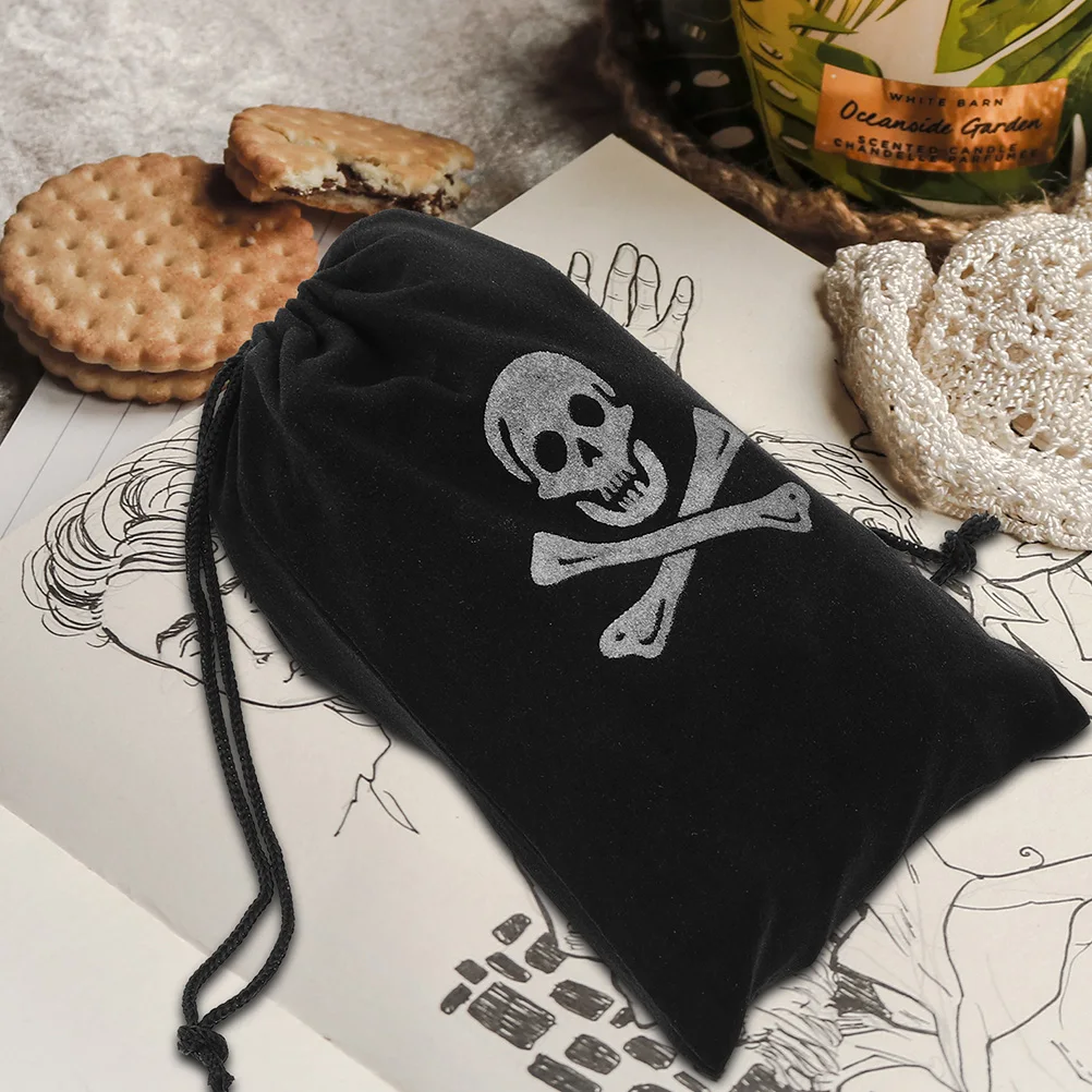 

20pcs Pirate 15 5x11 5cm Halloween Pouches Gift Containers Party Favor Storage Drawstring sacks