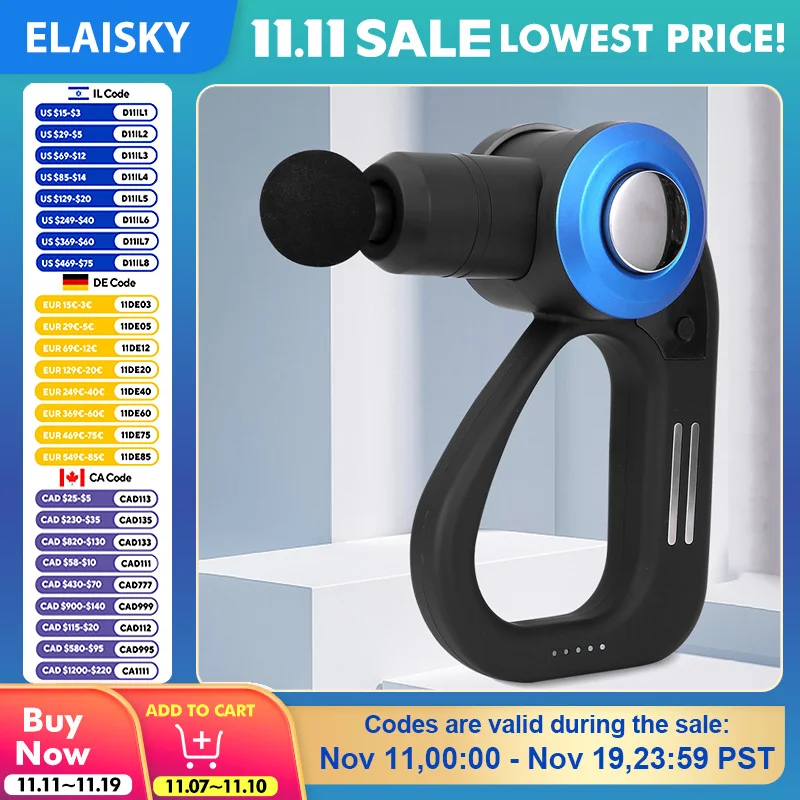 

Вращающийся на 90 градусов мощный пистолет для расслабления мышц, фасциальный пистолет, профессиональный портативный массажер для мышц, для облегчения боли в спине и теле