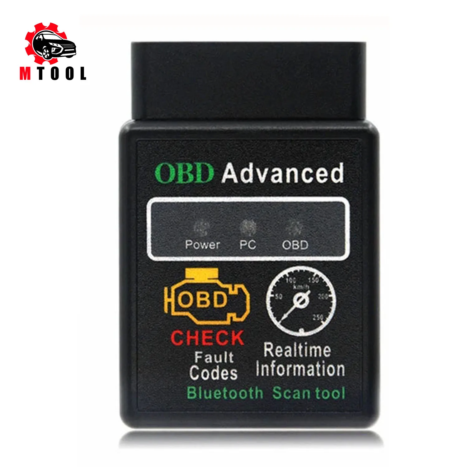 Bluetooth V2.1 Mini Elm327 obd2 scanner OBD car diagnostic tool code reader For Android Windows Symbian English