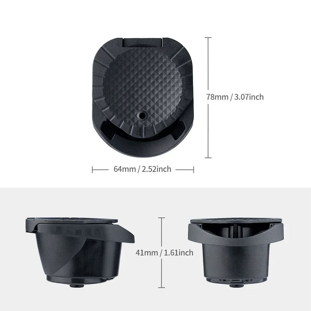 أجزاء ماكينة تحضير القهوة بالكبسولات، محول قابل لإعادة الاستخدام لصانع Dolce Gusto Piccolo Xs وNekcafe Genio S Plus Nespresso، حامل القهوة