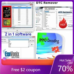 EcuVonix 3.2 IMMO Universal Decoding  Remove IMMO Offwith Keygen Unlimited Crack+ Software MTX DTC Remover 1.8.5.0 With Keygen