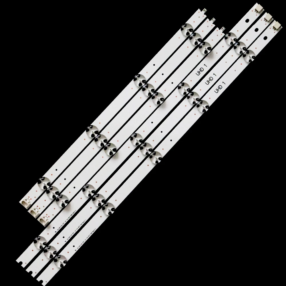 

1/3 комплекта светодиодной ленты для подсветки для LG 43 дюйма V16 2563 6916L-2563A 43uH6500 lc430dgg LC430DUE fj m1 A1 M2 43UH676V 43UH650V 9 ламп