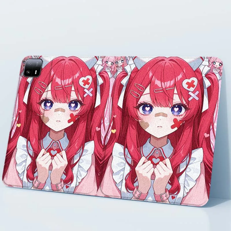 Rem Anime Beautiful Fashion For Xiaomi Redmi Mi Pad 4 5 6 6s 7 7s SE Pro 2 11 Plus Max 12.4 11 11.2 12.5 8.7 inch Tablet Case