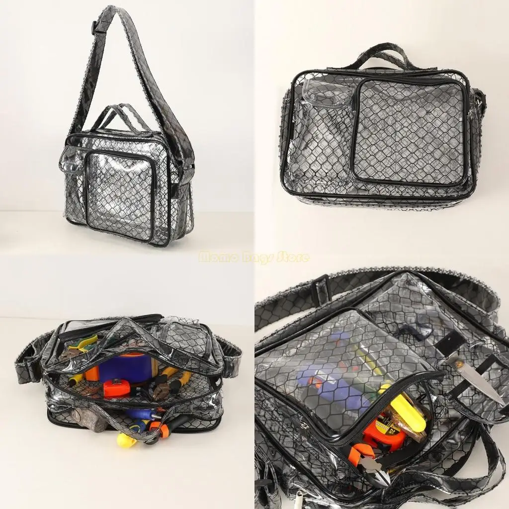 

X90D Anti-Static Clear PVC Bag Cleanroom Engineer Tool Computer Working Bags