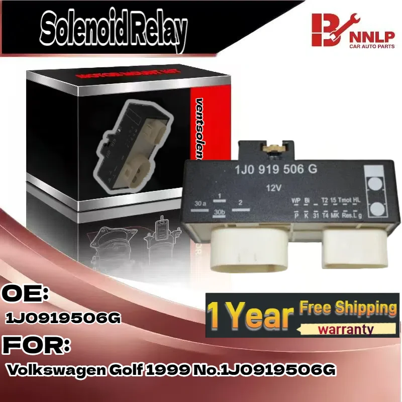 

For Auto Car Radiator Fan Control Module for Volkswagen Golf 1999 No.1J0919506G