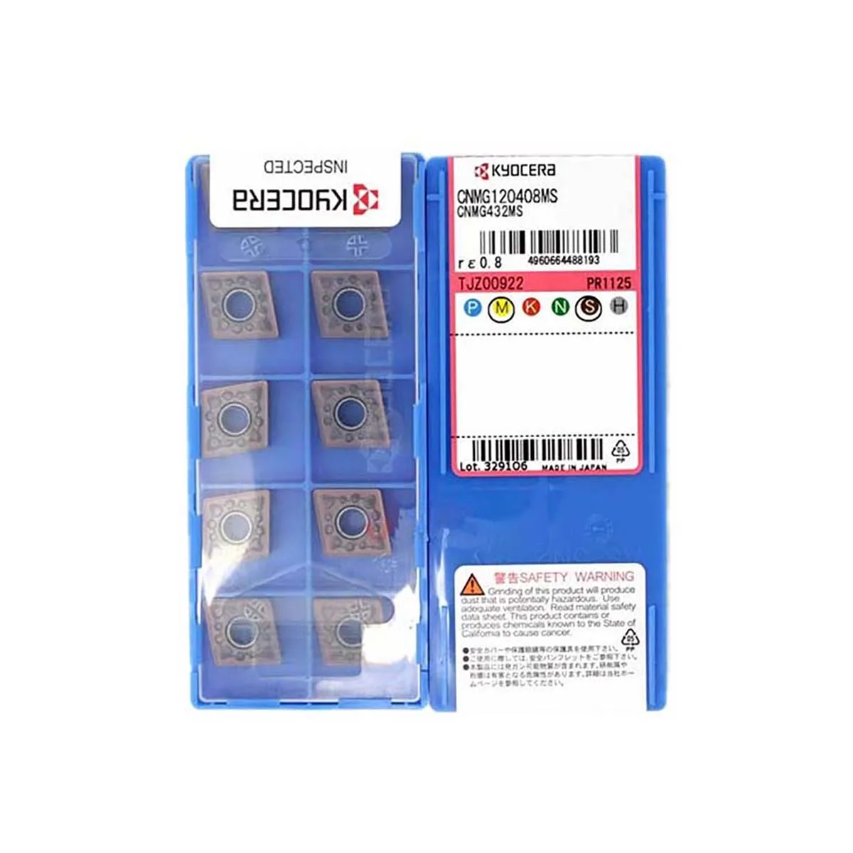 

Original CNMG 431MS 120404MS 432MS 120408MS 433MS 120412MS 434MS 120416MS PR1125 80° Diamond Negative Insert with Hole