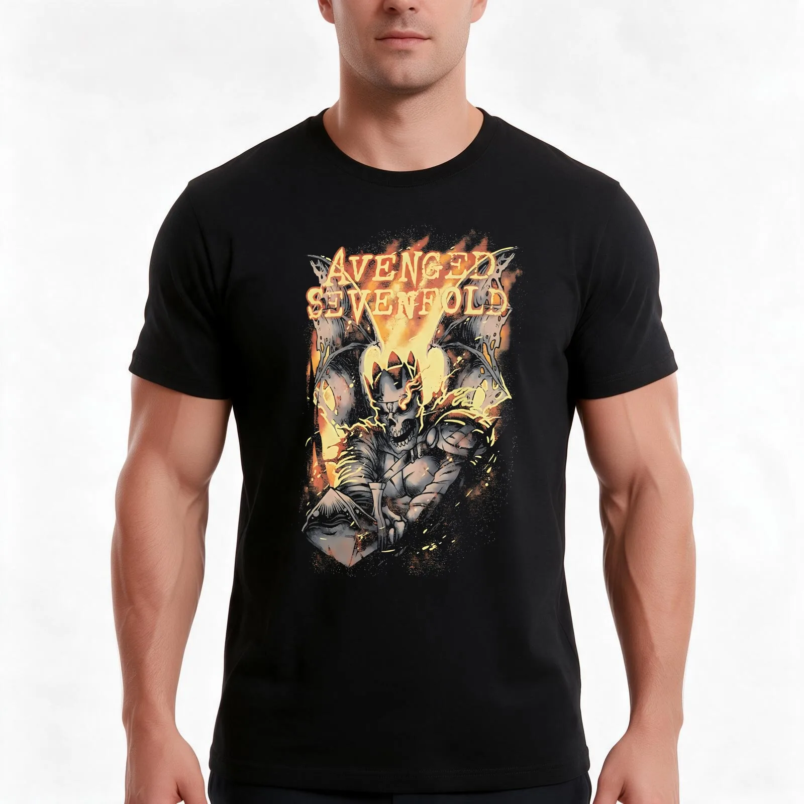 band metal avenged sevenfold songs,avenged sevenfold album,avenged sevenfold lyrics,avenged T-Shirt, Summer Casual Cotton Tee