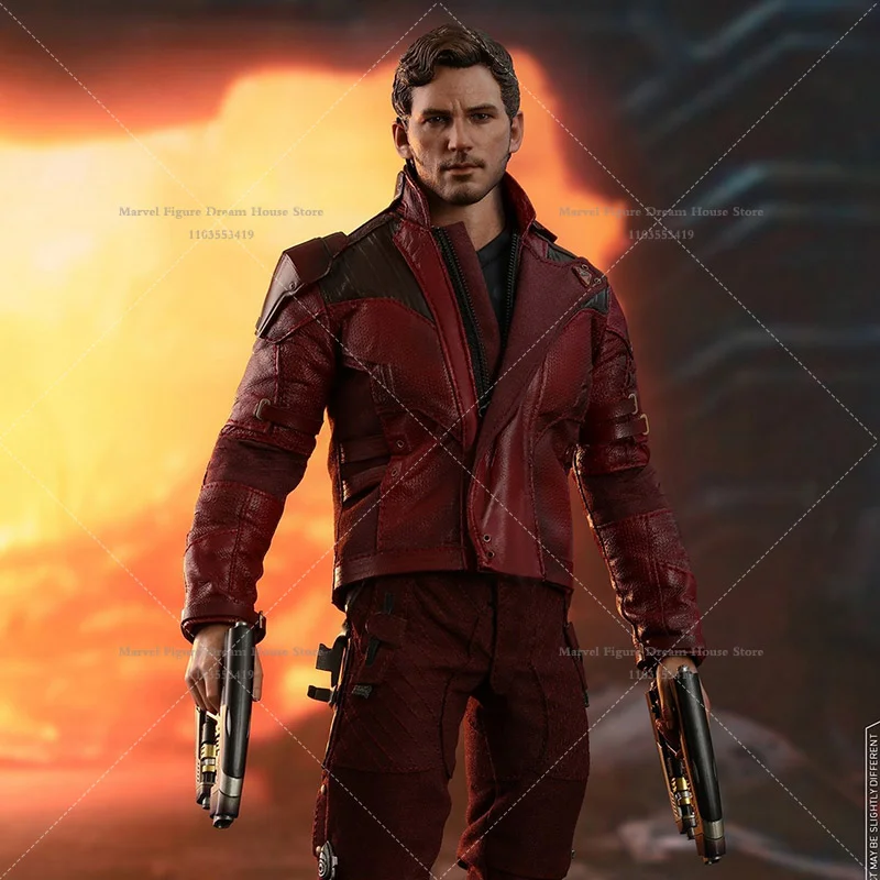 HOTTOYS MMS539 1/6 Scale Marvel The Avengers Star-Lord Peter Humorous Responsibility 12-inch Full Set Action Figure Soldier