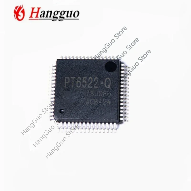 New and original brand-new version  PT6522-Q  QFP64 For Mazda 3 Instrument Black Screen Common Fault Power IC Chip