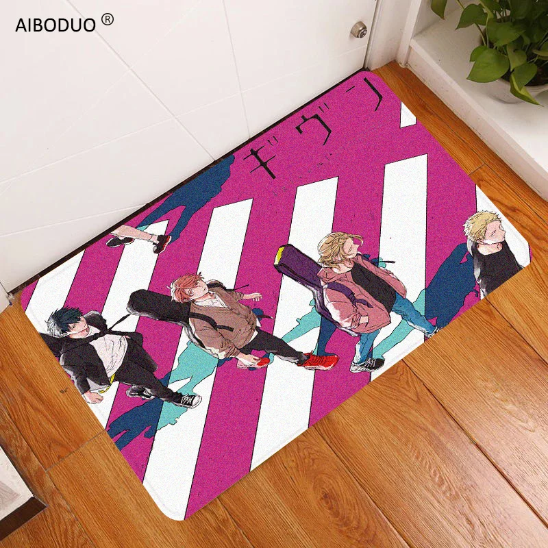 Anime Shower Mat Given Bathroom Decoration Floor Carpet Living Room Rugs Doormat Entrance Door Floor Mat Decor for Bathroom