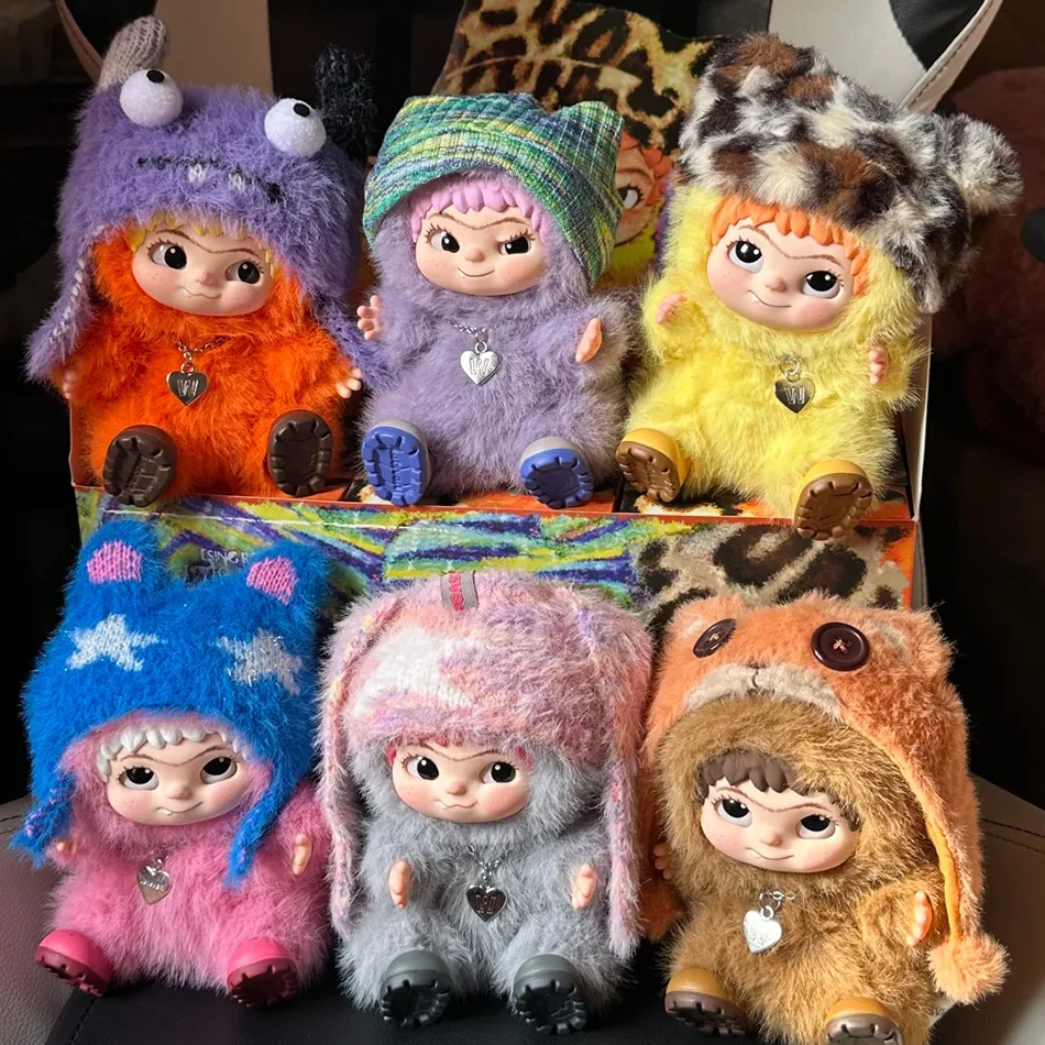 新しいワクク ファジー トレンディ ファン パーティー ブラインドボックス キュート ワクク アクションフィギュア ミステリーボックス キュートドール バッグペンダント ドール サプライズバッグ ギフト