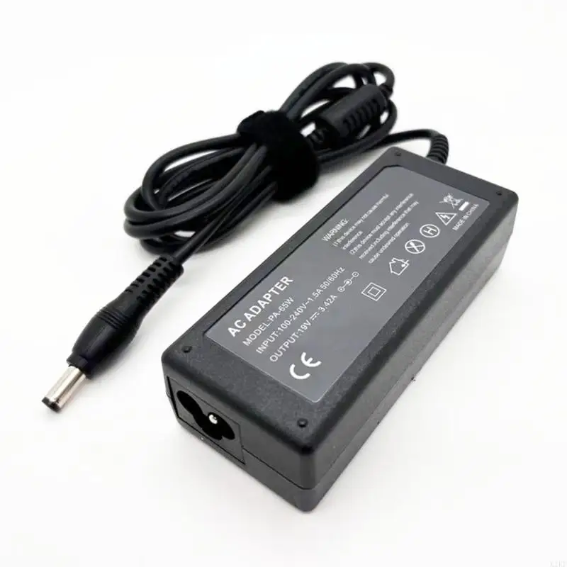 

19V 3.42A 65W Notebook Power Adapter 34 Changeable Tips Replacement Laptop Safe Charging for Notebook Accessories K1KF
