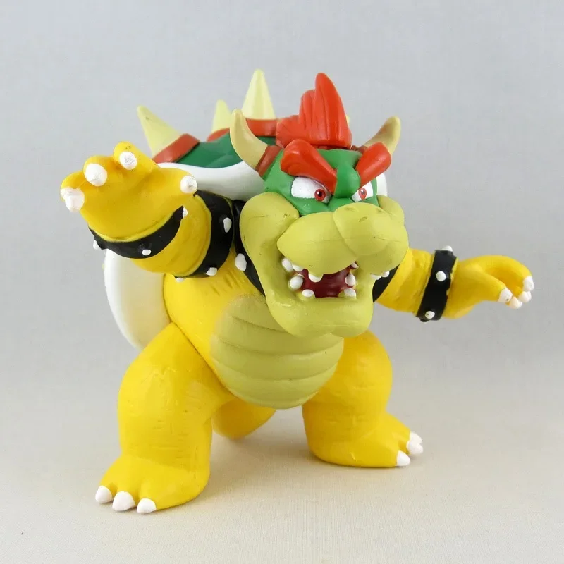 Catoon Film anime 10 cm Drago Bowser Action figure riccio PVC bambola statua Collezione modello Natale compleanno bambini migliori regali