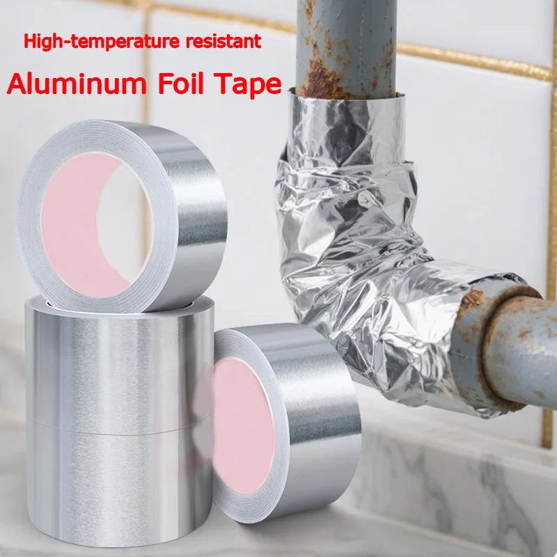 

Specialized fiberglass cloth aluminum foil tape for pipe wrapping, resistant to high temperatures, heat insulation, and thickene
