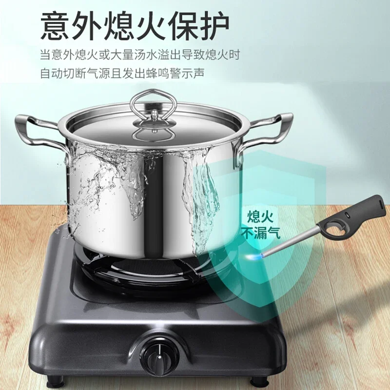 Infrarot Gasherd Einzel-herd Keine Rauch Keine Flamme Keine Schwarz Topf Boden 68% Thermische Effizienz Natürliche Gas/verflüssigtes Gas Herd