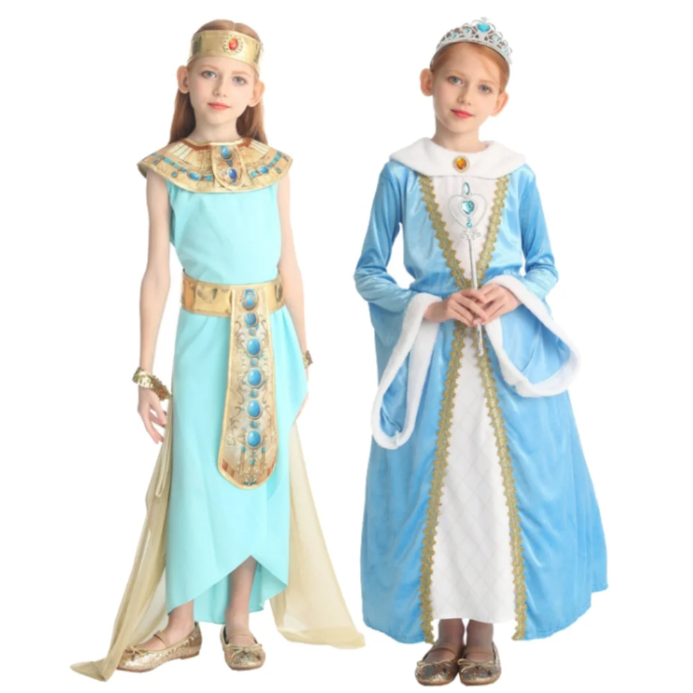 novo-2026-serie-azul-azul-dourado-fantasia-de-princesa-egipcia-para-performance-fantasia-de-personagem-de-pequena-princesa