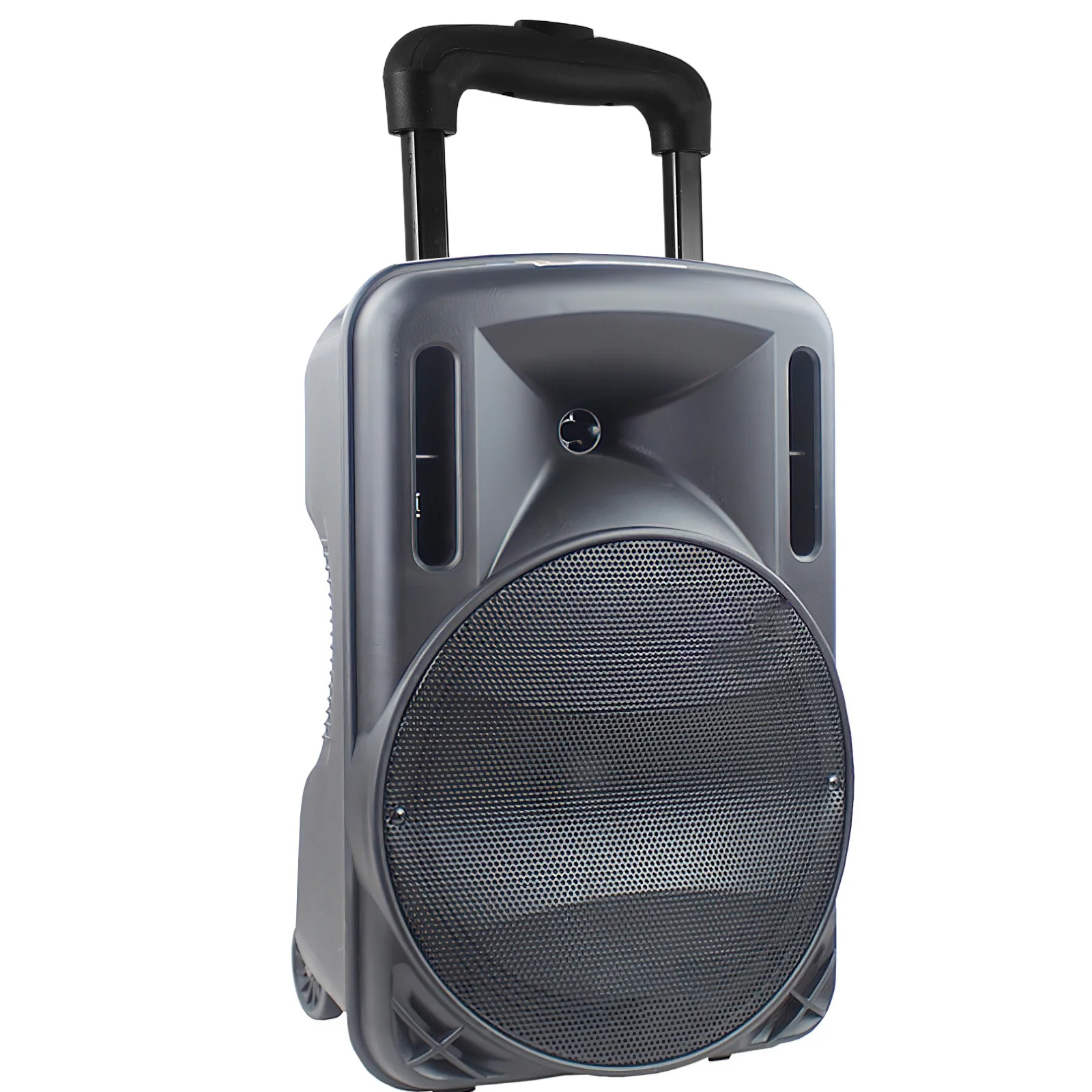 

1Set Lightweight Speaker Cabinet Audio Pull Handle Foldable Telescopic Durable Plastic Metal Design for Stage Portable Sound