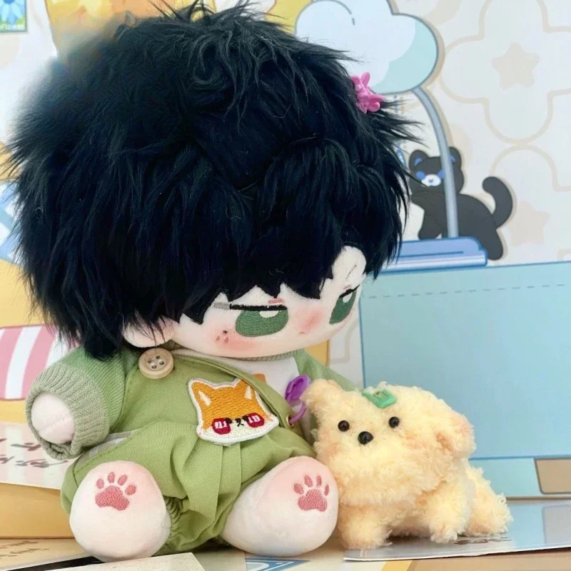 Eren yeager bonito 20cm boneca de pelúcia cos anime ataque em titã boneca de algodão para crianças adultos dos desenhos animados boneca colecionável brinquedos