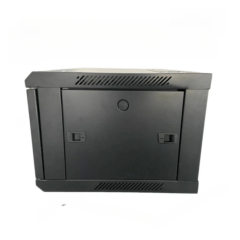 19 Inch 450X600Mm Wall Mount Ddf 6U Cabinet Server Rack Two Fan Hole