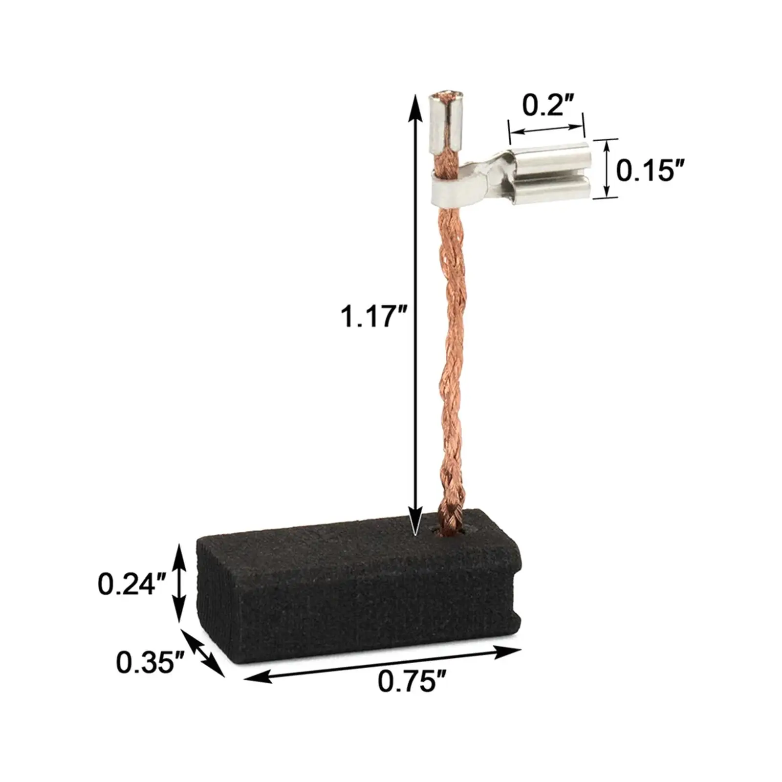 2x Parte di ricambio del motore con spazzole di carbone per router 450 Dwp611Pk
