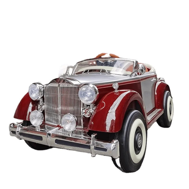 Rechargeable Classic Electric Children's Toy Car Remote Control New Classic Electric Car for Kids  Plastic Material