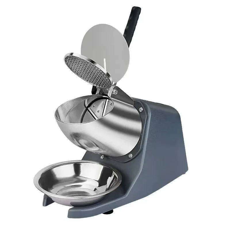 Ice crusher commercial small stall household shaving machine milk tea shop smoothie machine ice breaker snowflake cotton