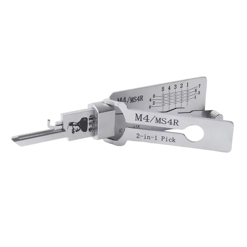 

M4/MS4R LISHI Residential Locksmith Tools Lishi 2-in-1 Lock Pick Opener&Decoder Tools Locksmith Supplies