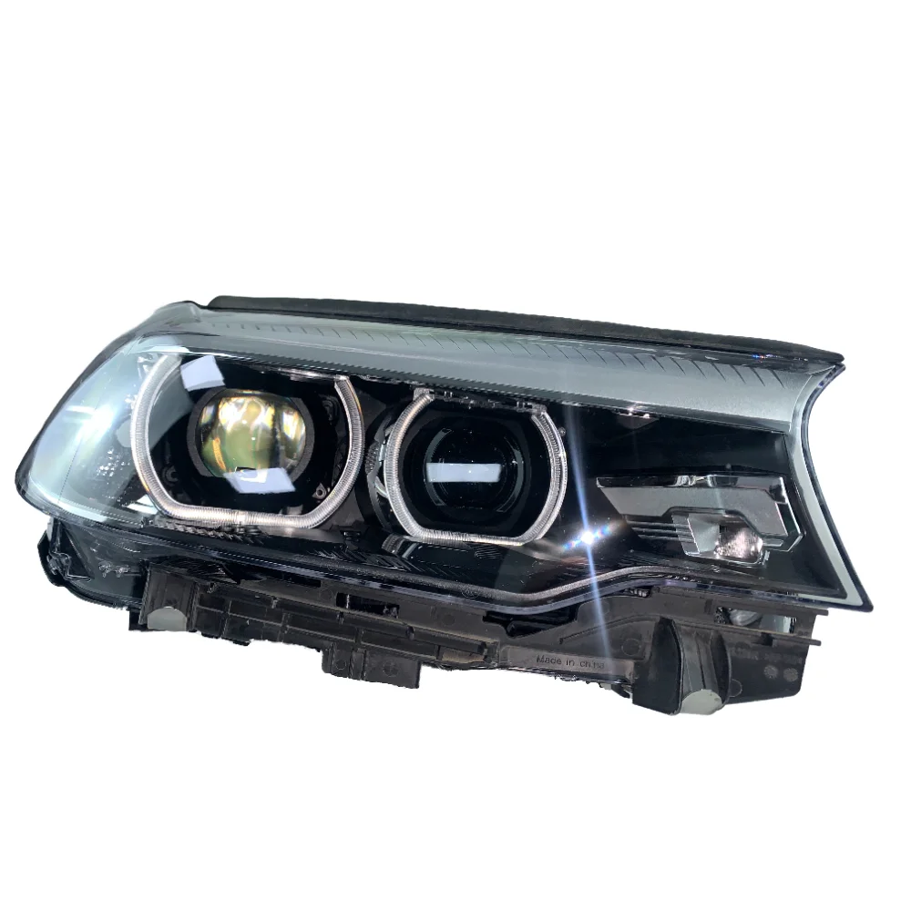 مناسبة لسيارات BMW G30 G38 2018-2020 نظام إضاءة السيارة الأصلي OEM LED المصابيح الأمامية النسخة الأمريكية المصابيح الأمامية عالية الأداء