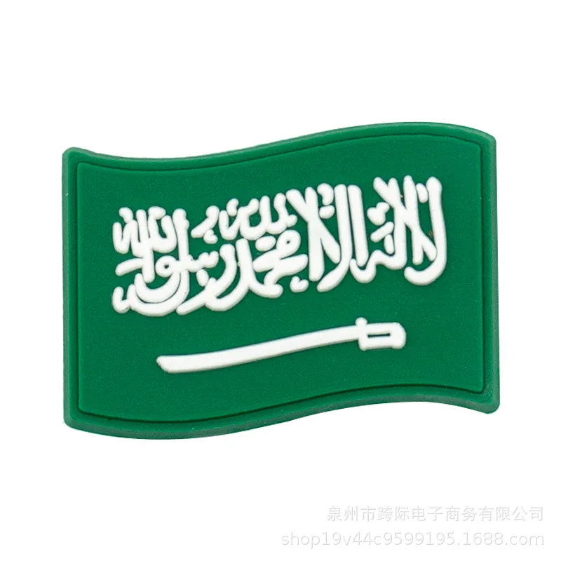 20 peças arábia saudita clube al ahli logotipo da equipe pinos sapato encantos silicone caso de telefone ornamento al aitihad alnasser alhilal dropship