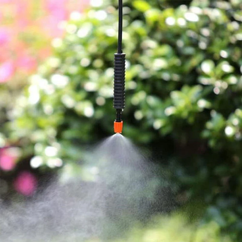 Goutteur de flux de type micro pour l'd'argile du jardin, tête d'égouttement réglable pour système d'arrosage, 50 pièces