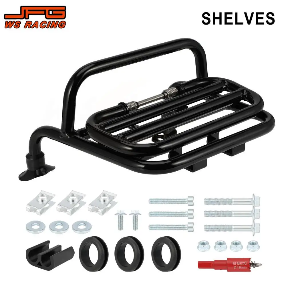 Luggage Bracket New Motorcycle Accessories Front Carrier Iron Storage Racks Shelf Rack Carrier for HONDA NW F125 NW125F Parts