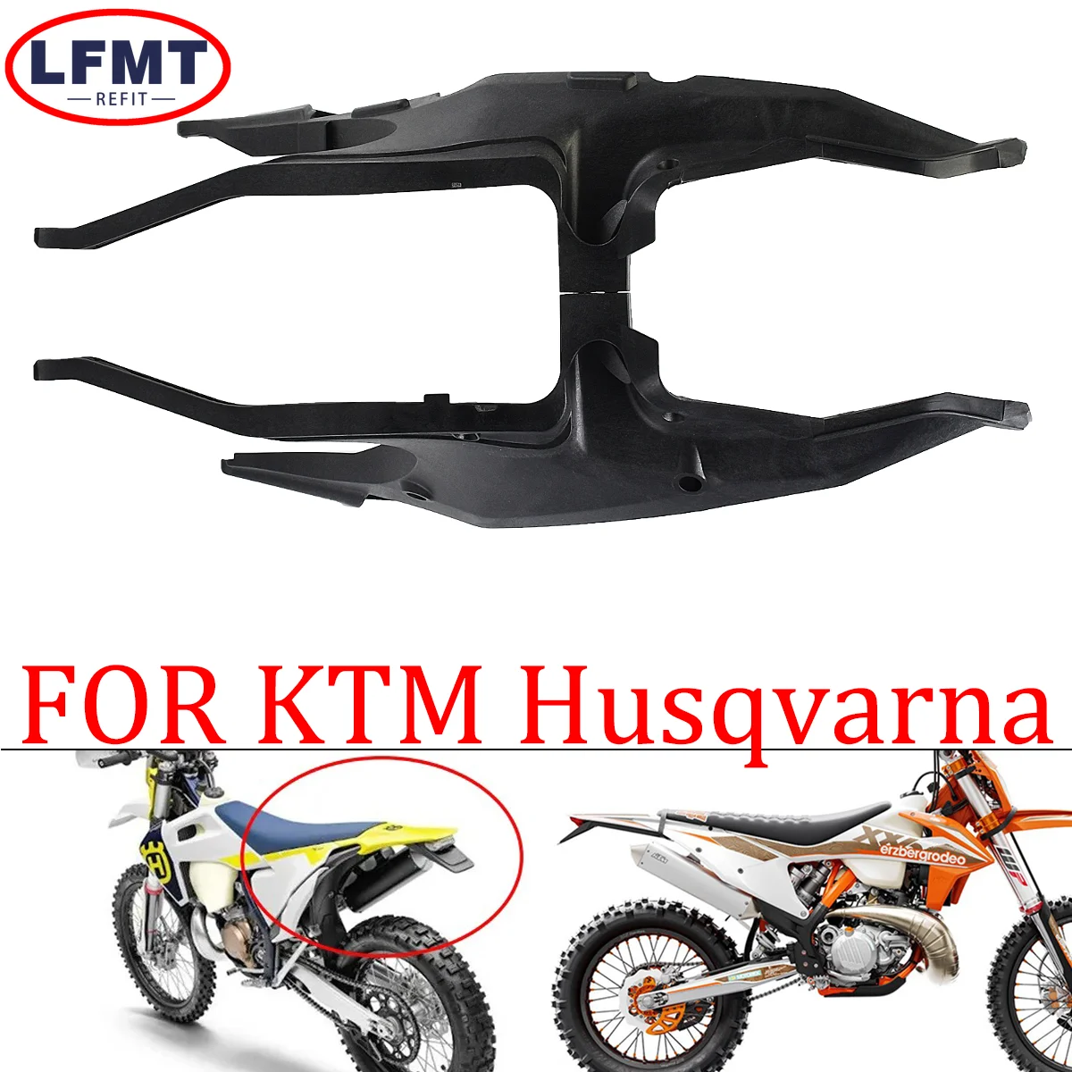 

For HUSQVARNA New Motorcycle Rear Seat Tailstock Bracket Subframe FC TC FX TE 501S TX 125 250 300 300i 350 350S HJ250 2019-2023